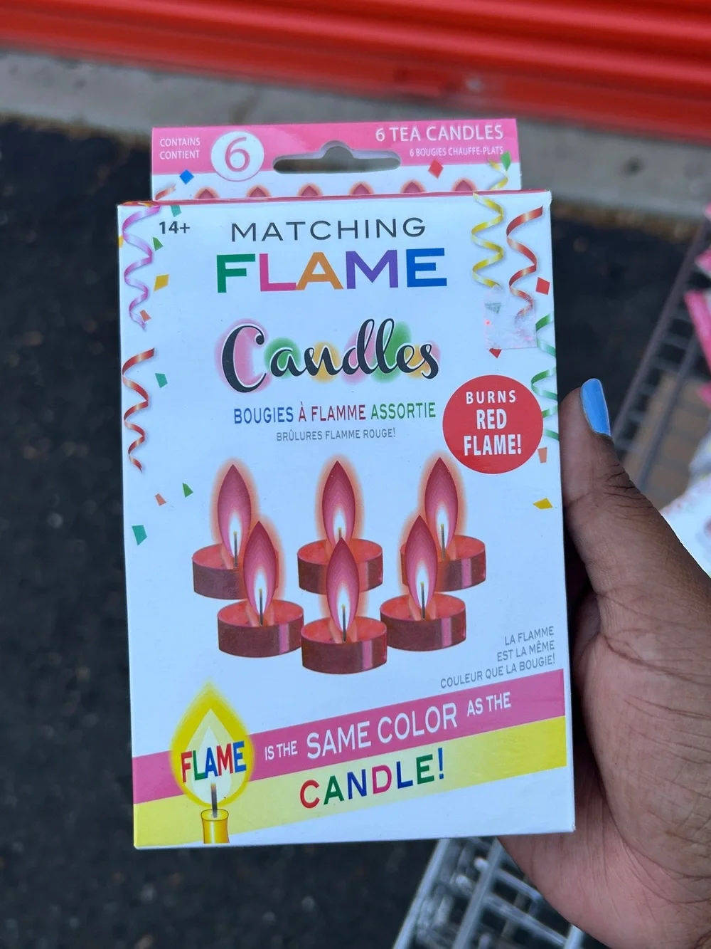 Matching Flame Tea Light Candle Rainbow Bundle Multicolor Party Novelty Set NIB